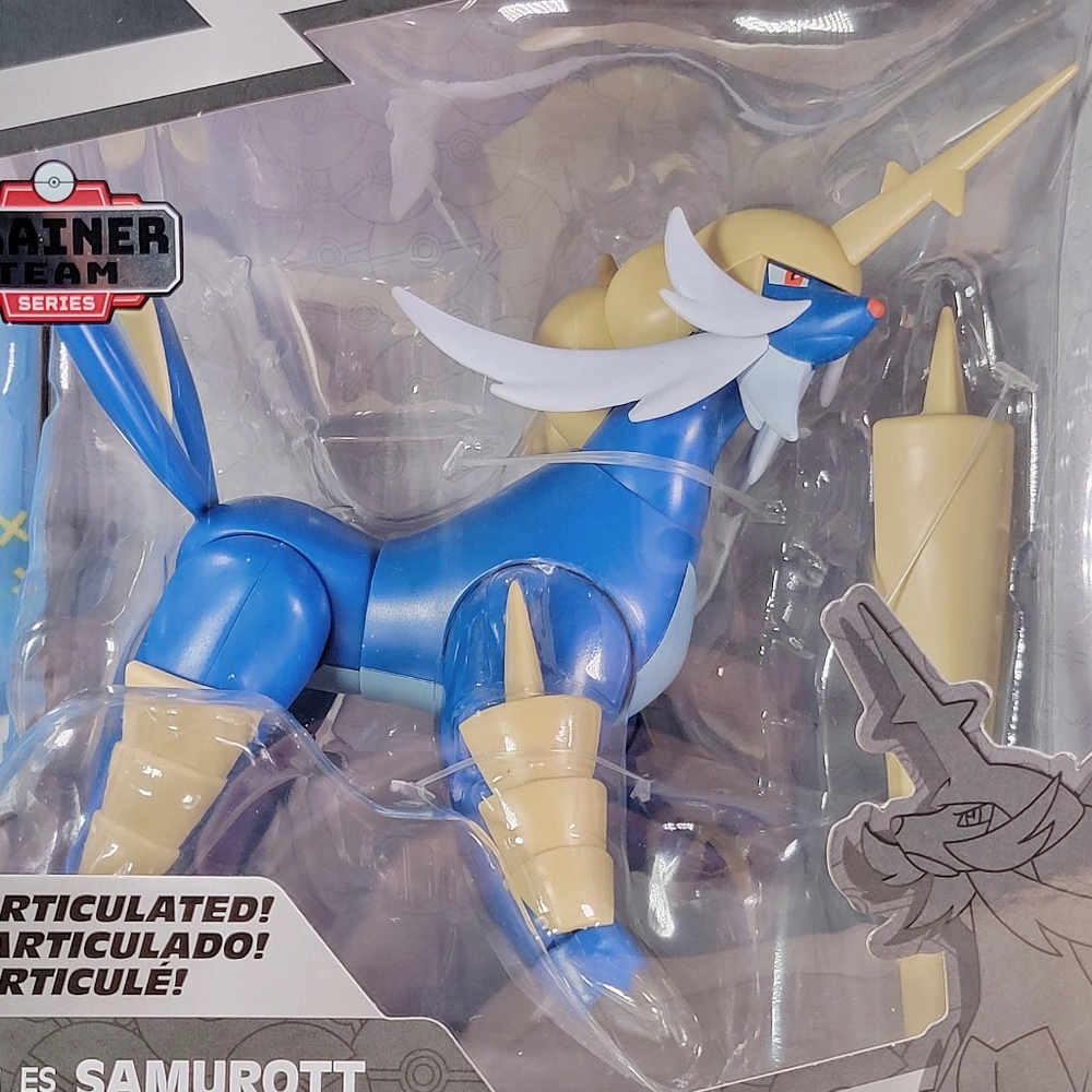 Jazwares Pokemon Samurott 6" Select Series Collectible Action Figure New - Picture 9 of 9